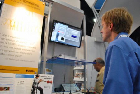 National Instruments booth